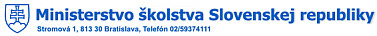 Ministerstvo kolstva SR